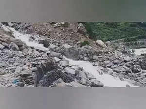 Uttarakhand: Part of Badrinath National Highway washed away in Chamoli due to heavy rainfall