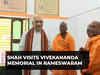 Tamil Nadu: Amit Shah visits Vivekananda Memorial in Rameswaram