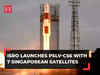 Isro launches PSLV-C56 carrying seven Singaporean satellites from Sriharikota