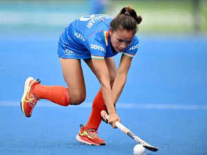 Lalremsiami's hat-trick helps India women's hockey team register 3-0 win against England