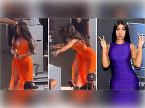 Cardi B hurls mic at fan who threw drink at her during concert; other fans support singer - Watch video