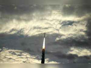 Sriharikota: Indian Space Research Organisation's (ISRO) PSLV-C56 carrying Singa...