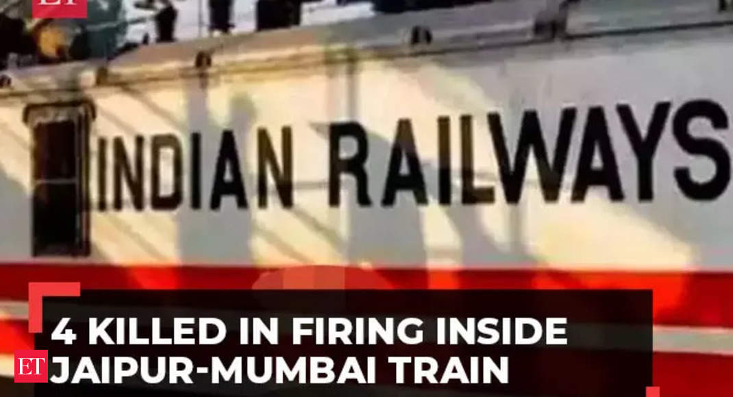 Four shot dead by RPF jawan on Jaipur-Mumbai passenger train; accused held