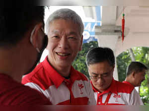 FILE PHOTO: Lee Hsien Yang of the Progress Singapore Party meets residents ahead of the general election in Singapore