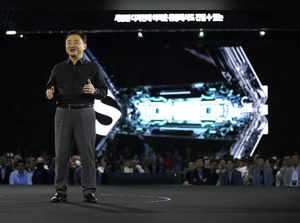 TM Roh, president and head of Samsung's mobile experience business, speaks durin...