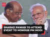 Sharad Pawar to attend event to honour PM Modi; allies including his own NCP wants him to desist