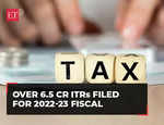 ITR filing last date: Over 6.5 cr income tax returns filed for 2022-23 fiscal till 6 PM