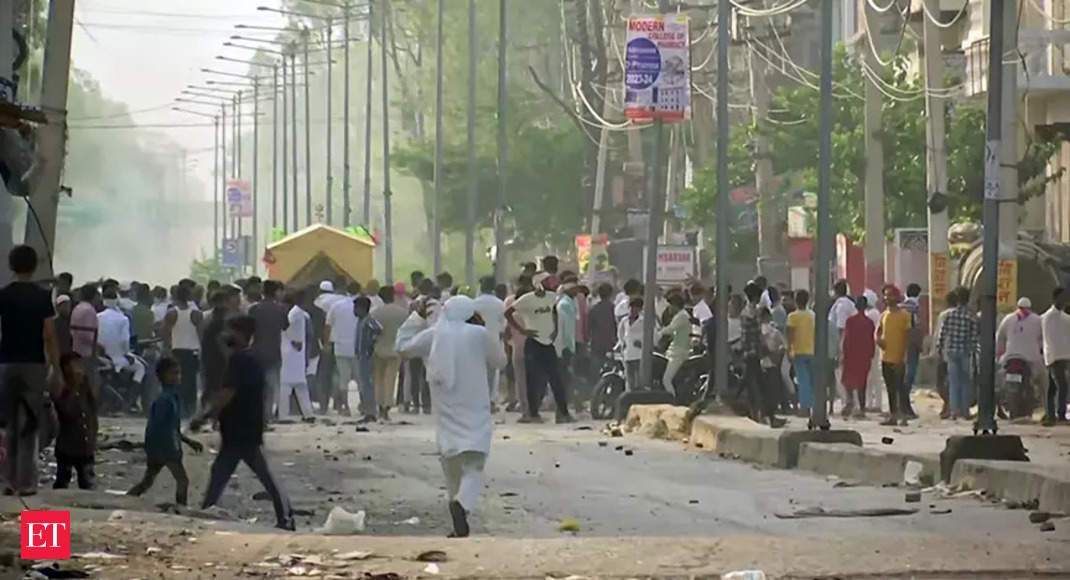 Curfew imposed in Haryana’s violence-hit Nuh district