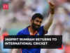 Jasprit Bumrah returns to international cricket, named captain for 3-match T20I series against Ireland