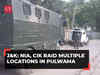 Terror funding case: NIA, Counter Intelligence Kashmir raid multiple locations in J&K's Pulwama