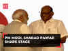 PM Modi, Sharad Pawar share stage at Lokmanya Tilak National Award ceremony