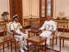 Indian Navy Chief discusses bilateral defence cooperation with Oman's Minister Mohammed Al-Nu'amani