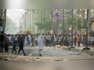 Stones hurled, cars set ablaze during religious procession in Haryana's Nuh
