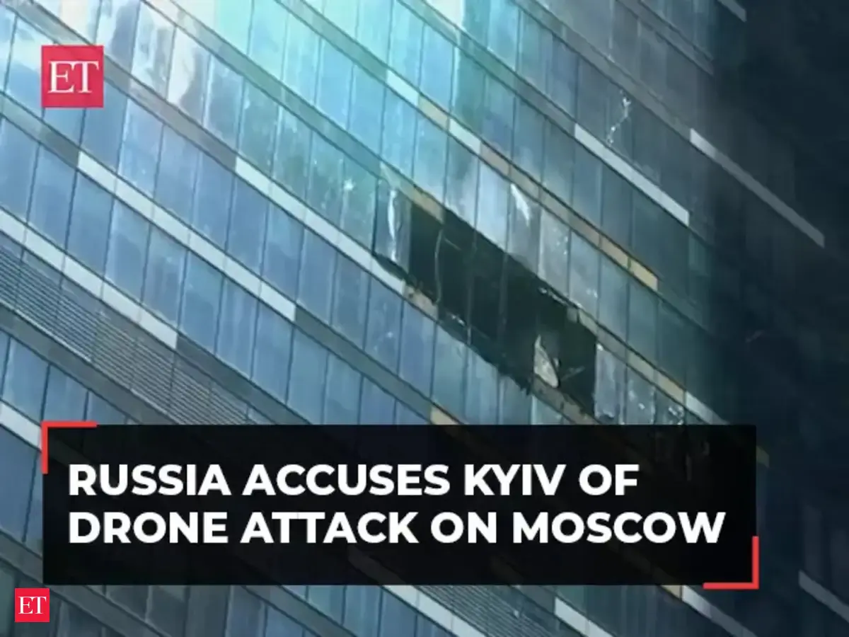 war crimes: Russia accuses Ukraine of second drone attack on Moscow ...