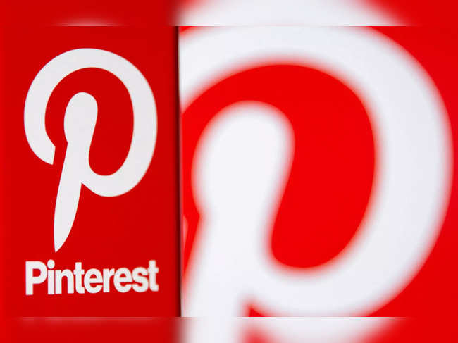 FILE PHOTO: Pinterest logo is seen on smartphone in this illustration