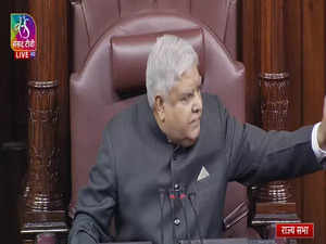 Opposition MPs of INDA bloc stage walkout from Rajya Sabha on Manipur issue