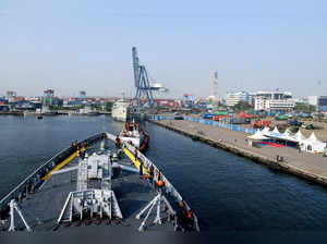 Jakarta, July 18 (ANI): Indian Naval ships INS Sahyadri and INS Kolkata mission ...