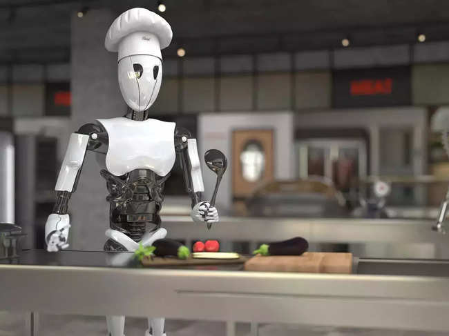 Robots fast food chains