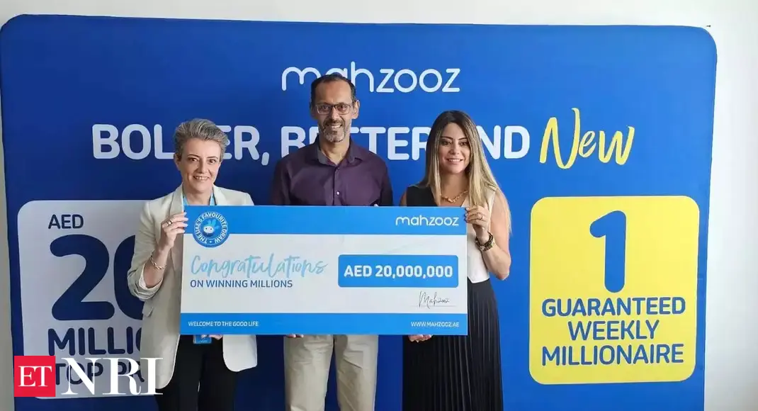 Dubai: Indian expat wins AED 20 million in weekly UAE draw - Vimarsana News