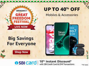 Amazon Great Freedom Festival Sale 2023: Up to 40% OFF on Smartphones