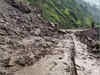 Gangotri National Highway near Bhatwadi closed due to falling debris