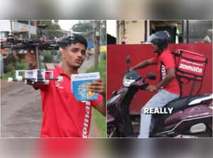 Man builds drone for product delivery while working at Zomato; Watch the impressive feat!