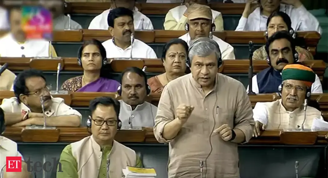 digital personal data protection: Rs 250 crore penalty for breaches in new data bill tabled in Parliament - Vimarsana News