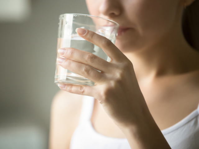 Women dies drinking too much water