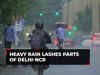 Heavy rain lashes parts of Delhi-NCR, respite from heat; IMD predicts more showers
