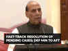 Rajnath Singh to Armed Forces Tribunal: Fast-track resolution of pending cases, but follow judicial process