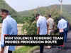 Nuh violence: Forensic team collects evidences from procession route in Nalhad