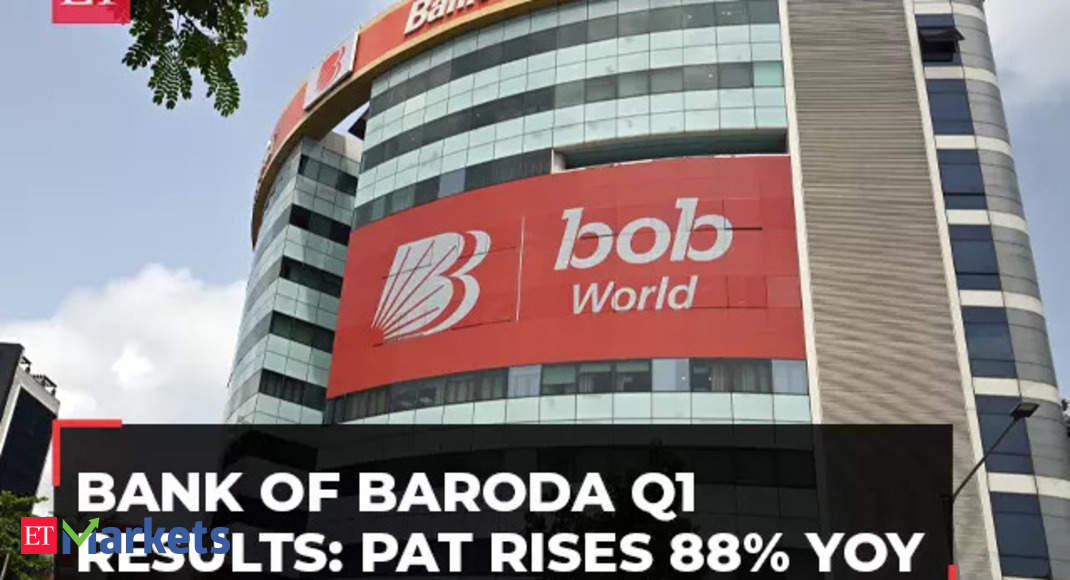 Financial institution of Baroda Q1 Outcomes: PAT rises 88% YoY to Rs 4,070 cr; NII up 24%