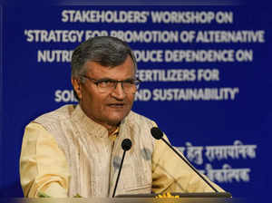 New Delhi: NITI Aayog Member Ramesh Chand speaks during a workshop on 'strategy ...
