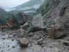 Uttarakhand: Road blocked near Pipalkoti on Badrinath NH due to falling debris