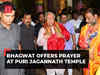 RSS chief Mohan Bhagwat offers prayer at Puri Jagannath Temple in Odisha, watch!
