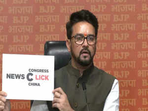 "Congress, China…part of one umbilical cord," Anurag Thakur targets Rahul Gandhi over Chinese funding report