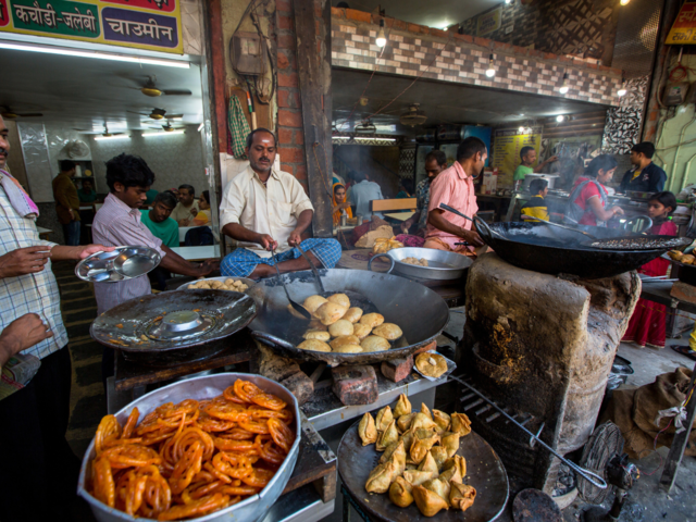 Exotic street food 