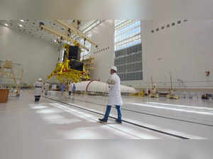 Preparations ahead of the launch of Luna-25 lunar lander at Vostochny Cosmodrome