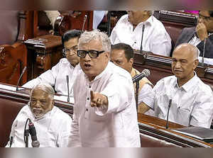 New Delhi, Aug 07 (ANI): Trinamool Congress (TMC) MP Derek O'Brien speaks during...