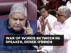 RS Speaker Jagdeep Dhankhar, Derek O’Brien get into a war of words: 'Leave the House immediately…'