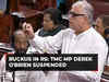 Ruckus in RS: TMC MP Derek O'Brien suspended for the remainder of current Parliament session