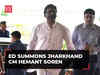Jharkhand CM Hemant Soren summoned by ED in alleged money laundering case