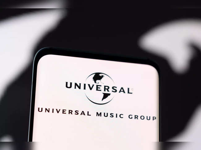 Illustration shows Universal Music Group logo