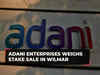 Adani Enterprises weighs stake sale in Wilmar | ET Now analysis