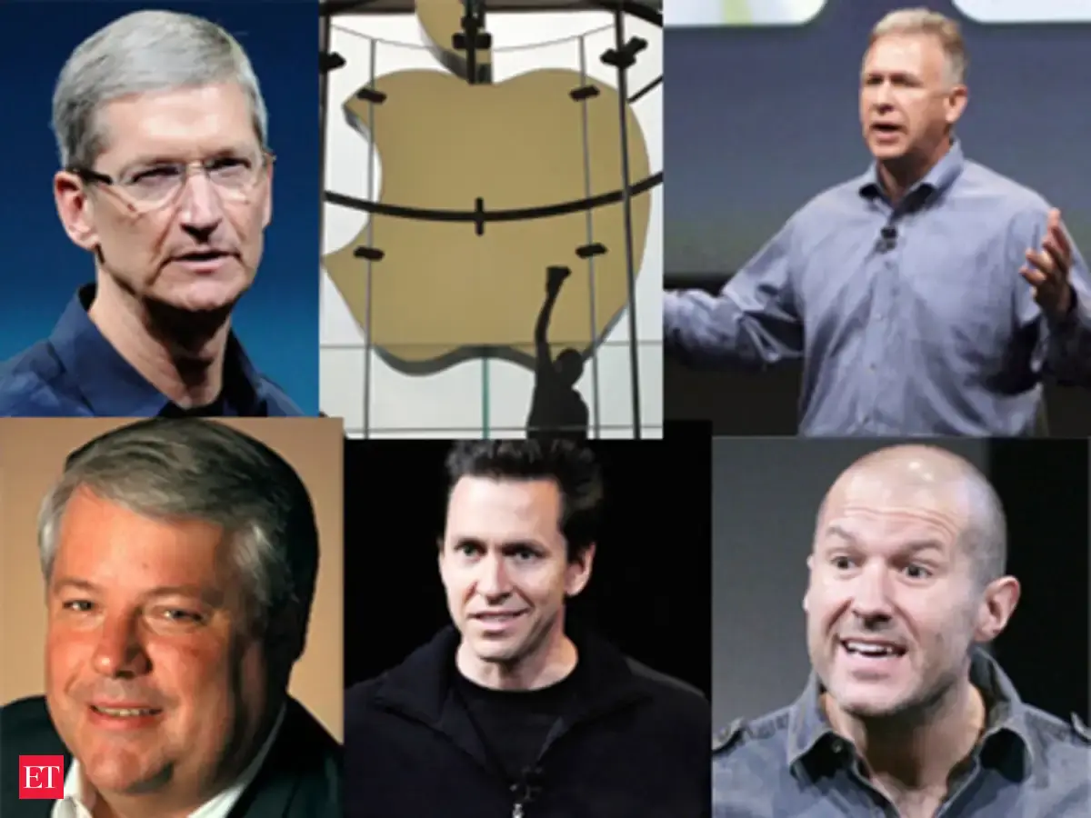 After Steve Jobs' departure, 5 top executives at Apple - | The Economic ...
