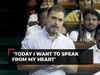 Rahul Gandhi in Parliament, quotes poet Rumi, says 'today I want to speak from my heart'