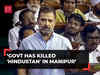 Rahul Gandhi on No-Trust Motion: 'Government murdered India in Manipur'