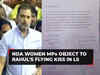 Rahul Gandhi flying kiss row: NDA's 21 women MPs lodge complaint with LS Speaker