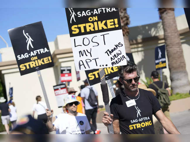 Actors and writers strikes enter second week with no signs of a deal to get Hollywood working again