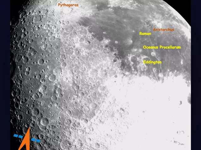 Here's when moon was imaged